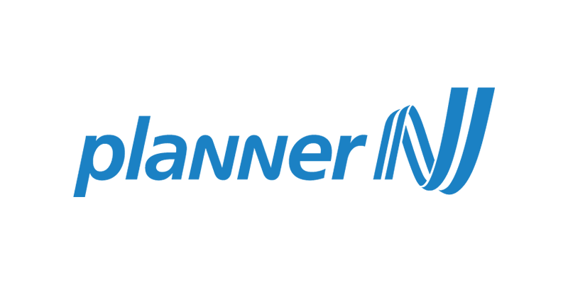 Planner logo azul